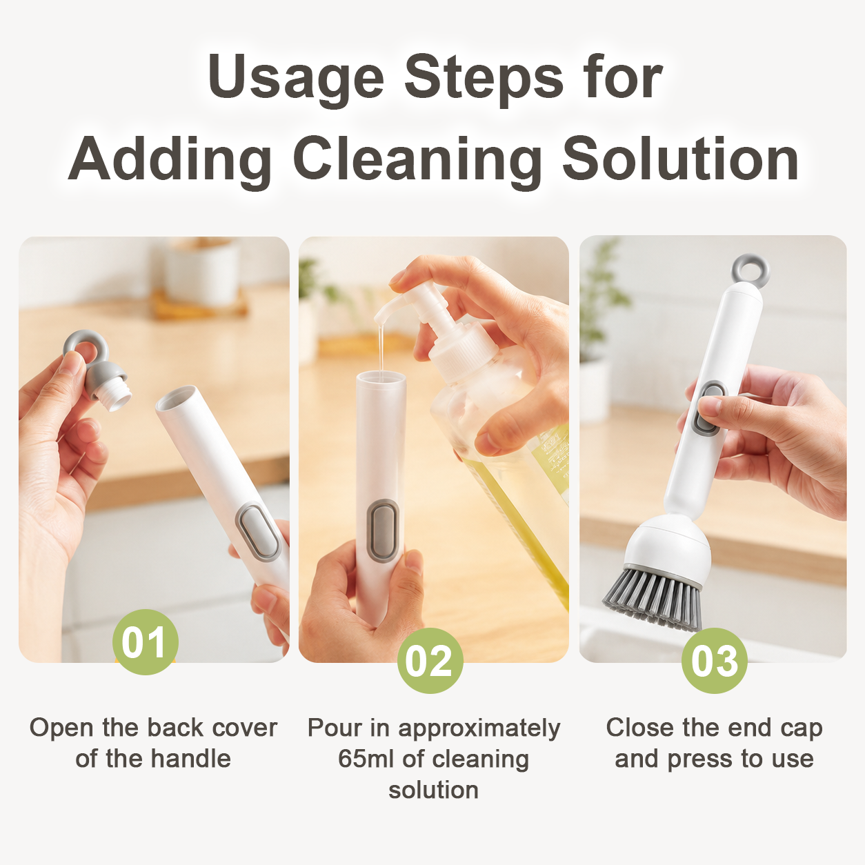 THE ULTIMATE 6-IN-1 KITCHEN CLEANING TOOL
