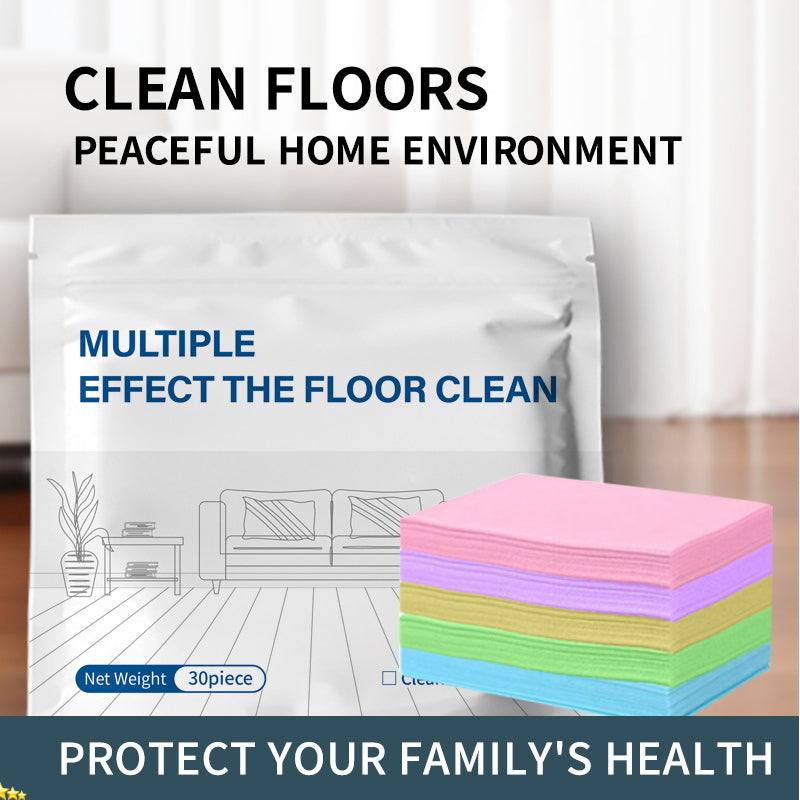 🧹 Multi-Effect Floor Cleaning Sheets – Powerful Stain Removal & Fresh Scent 🌿