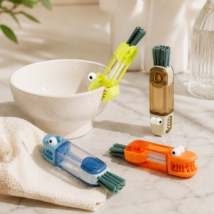 Crocodile Design 3-in-1 Cleaning Brush (3pc)