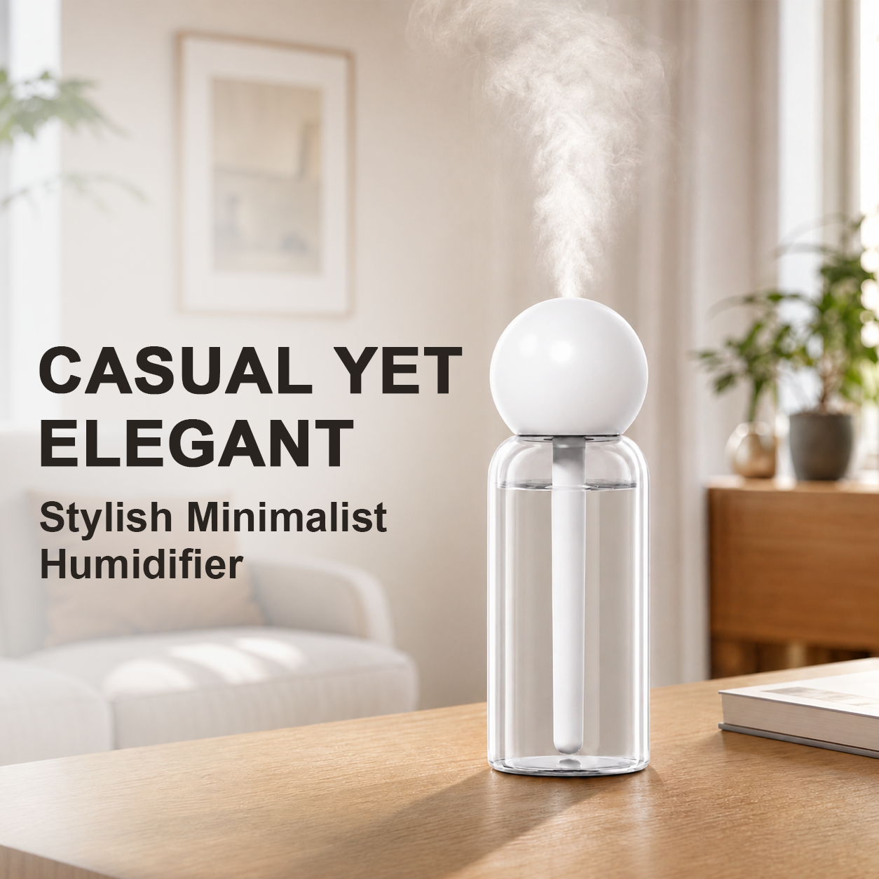 Nano Mist Humidifier for Home, Office & Car