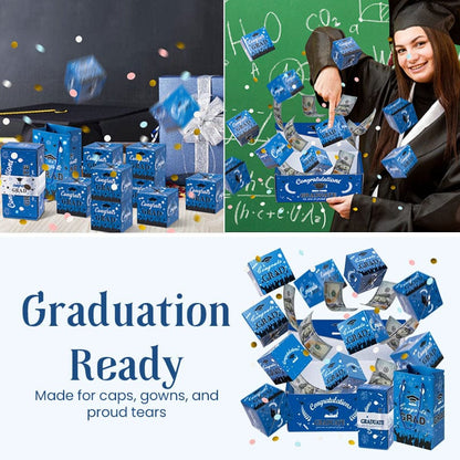 Bouncy Red Envelope Box Graduation Gift Box