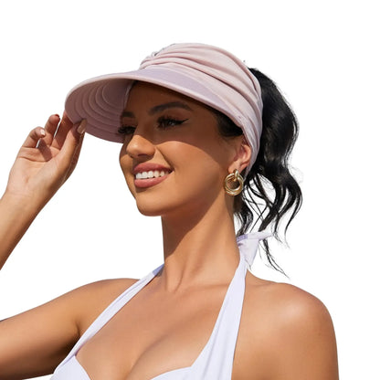 Women’s UPF 50+ UV Protection Sun Visor Hat