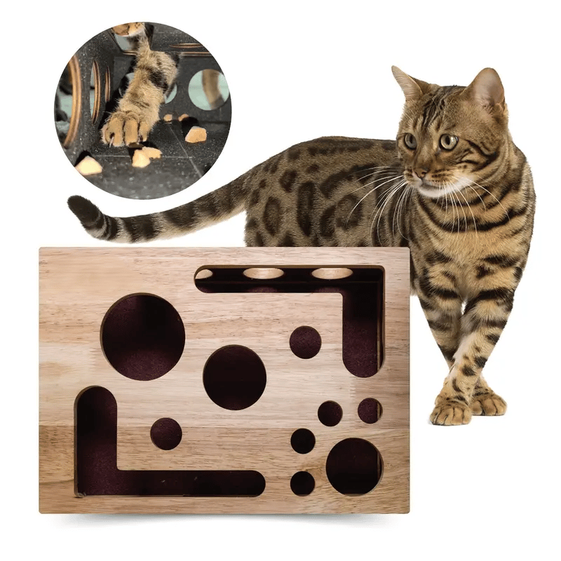 🎁😻 Cat scratching toy box, easily care for your cat's nails without nail clippers or nail file.