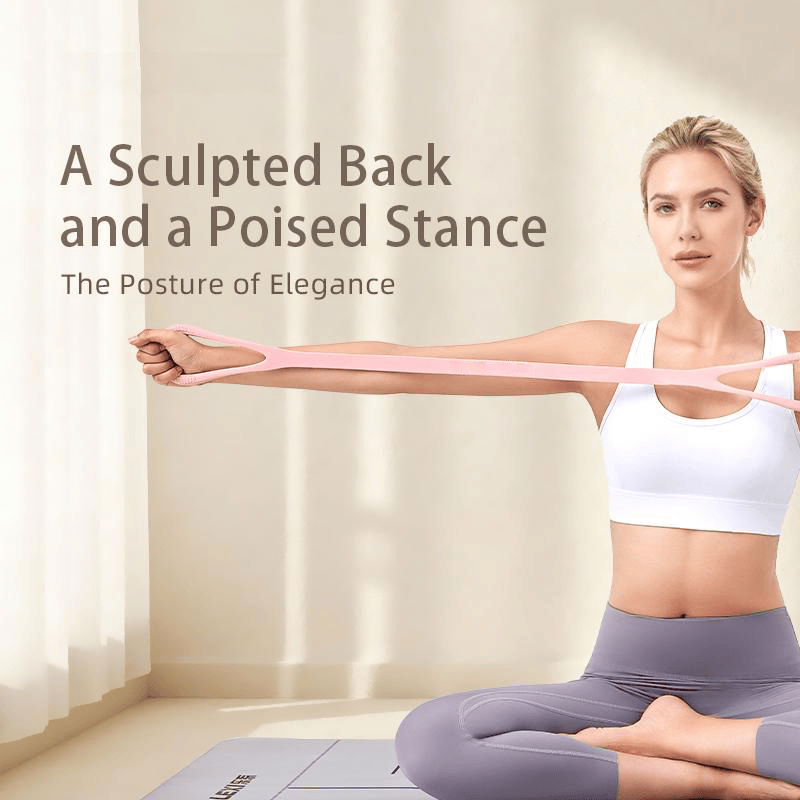 💦Figure 8 Resistance Bands – Silicone Exercise Bands for Women💦💦