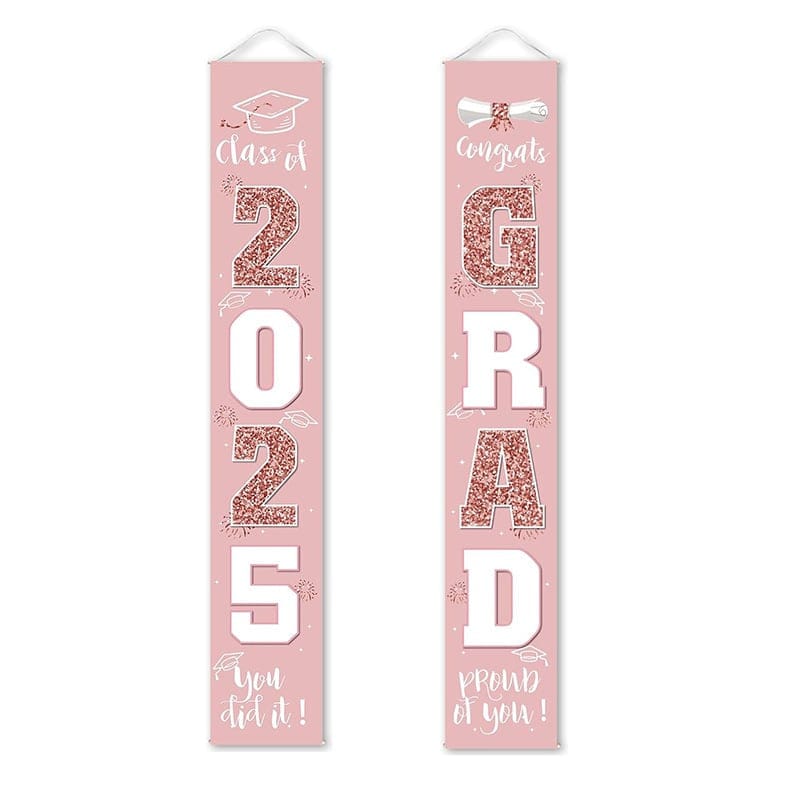 🔥LAST DAY 50% OFF - 🎓Class of 2026 Graduation Banner | Congrats Grad Front Door Porch Decor for Graduation Party