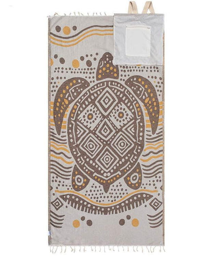 ⏰2026 HOT SALE 49% OFF - 🏖️2-in-1 Convertible Towel & Backpack with Inner Zip Pocket & Sand-Repelling Fabric