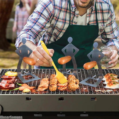 Spitting Cobra Stainless Steel BBQ Sausage Holders