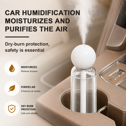 Nano Mist Humidifier for Home, Office & Car
