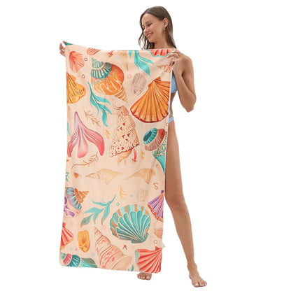 ✨ Luxury 2-in-1 Organic Cotton Towel Bag