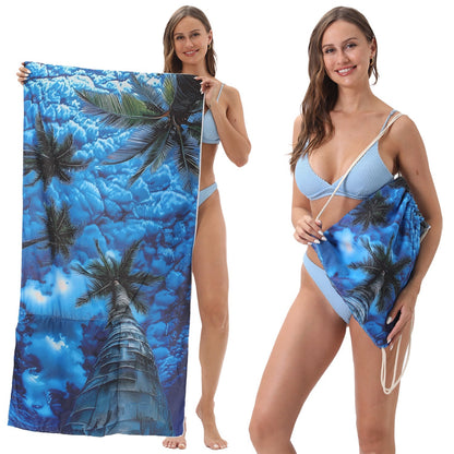 ✨ Luxury 2-in-1 Organic Cotton Towel Bag