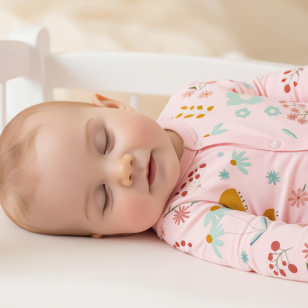 Whimsical Garden Bunny Baby Romper