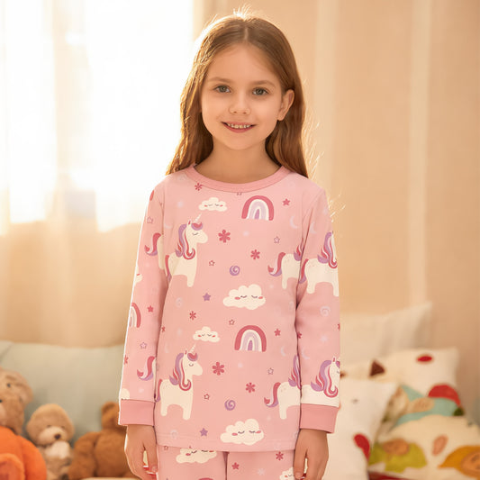 Magical Unicorn Long-Sleeve Pajama Set