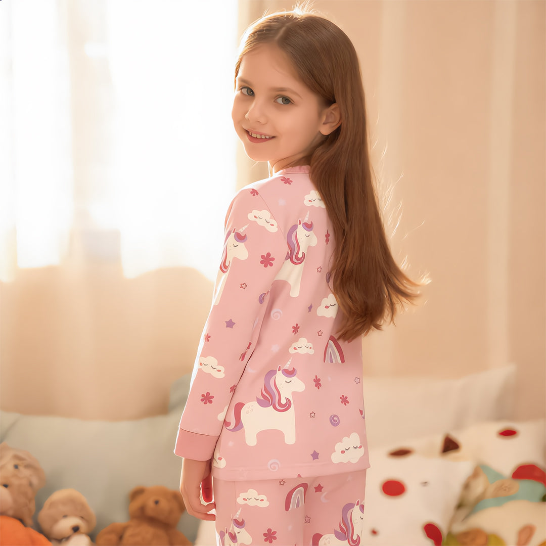 Magical Unicorn Long-Sleeve Pajama Set