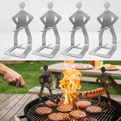 Spitting Cobra Stainless Steel BBQ Sausage Holders