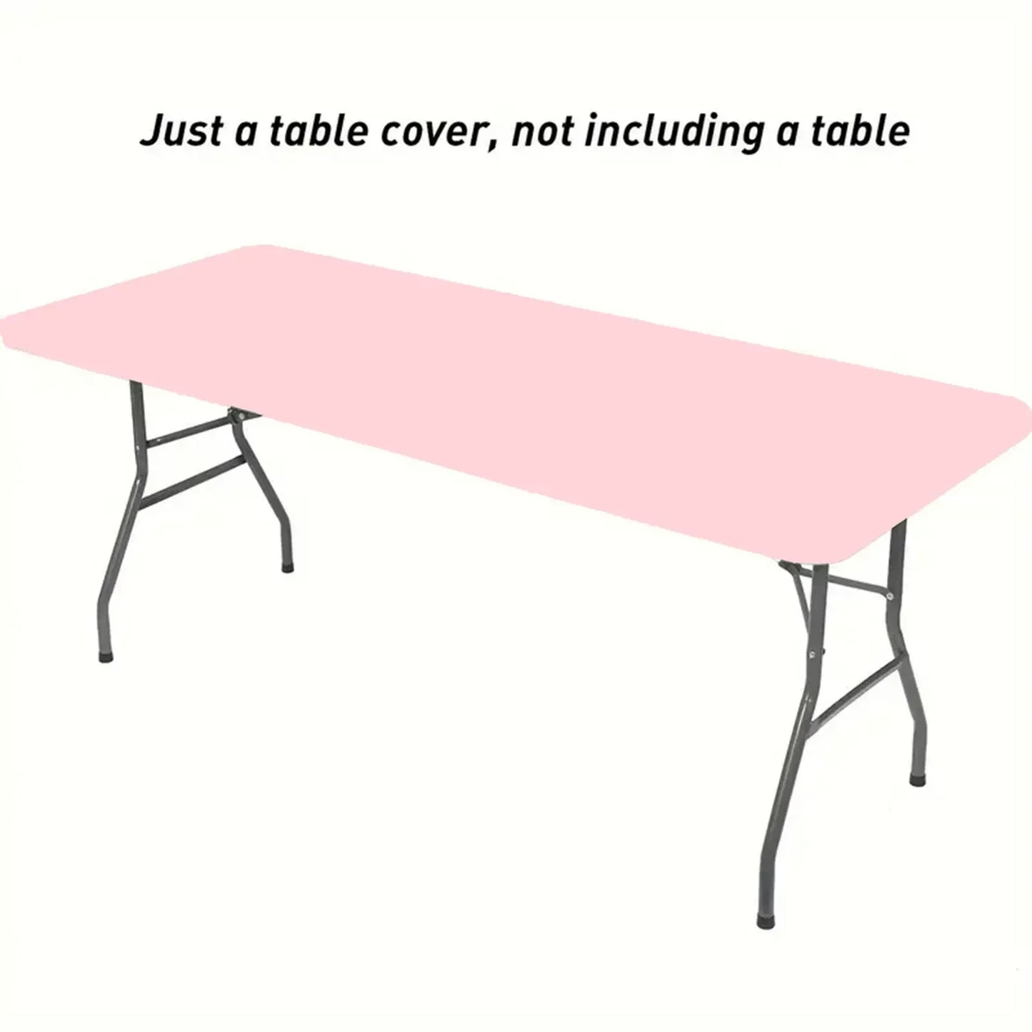 Pack Stretch Fabric Table Top Cap Cover, fits 4ft/6ft/8ft Tables