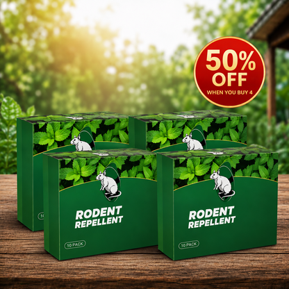 Natural Peppermint Rodent Repellent Tablets 10 Pack