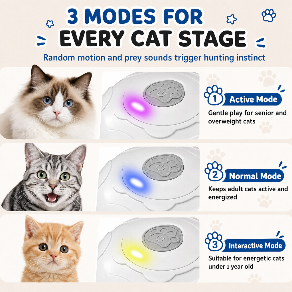 Smart Interactive Feather Cat Toy – Relieves Boredom and Encourages Active Play