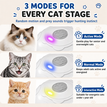 Smart Interactive Feather Cat Toy – Relieves Boredom and Encourages Active Play