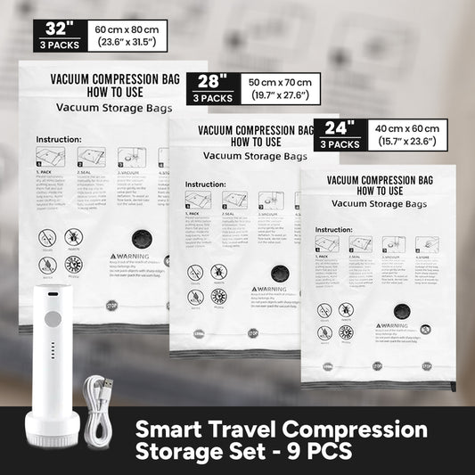 BBCute Cordless Vacuum Storage Compression Bag Set