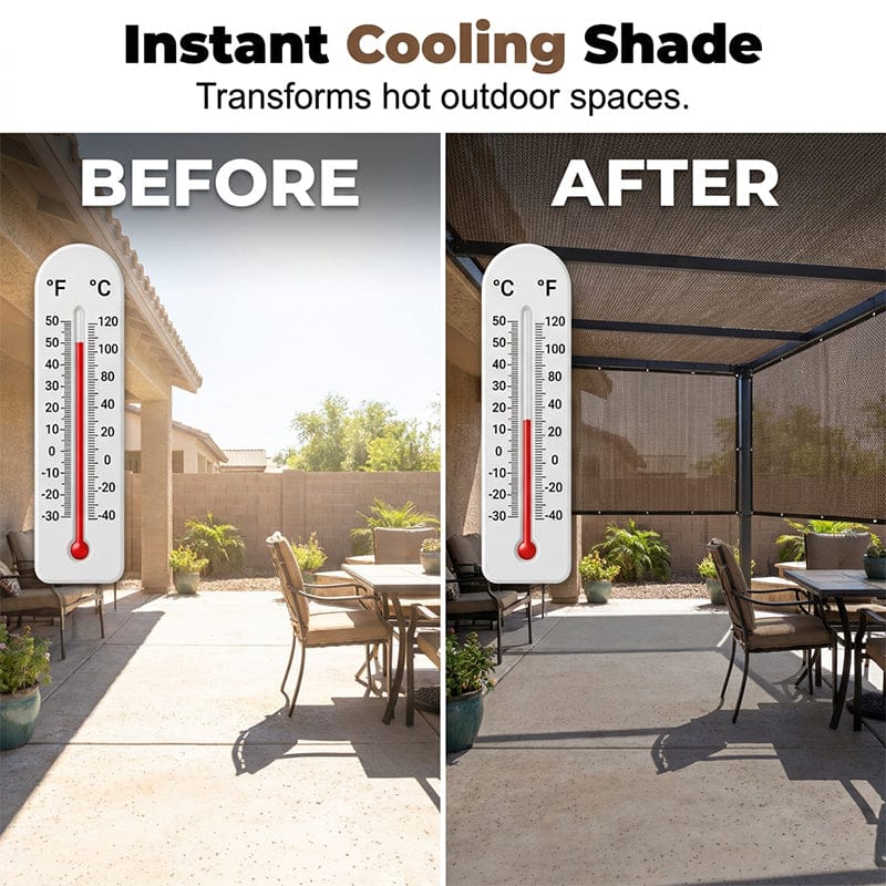 UV-resistant, breathable, cooling, high-quality woven sunshade