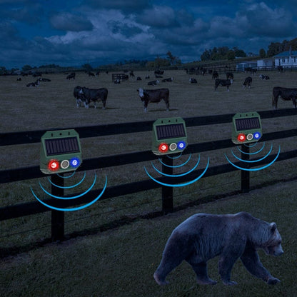 Solar-Powered Ultrasonic Animal Repellent